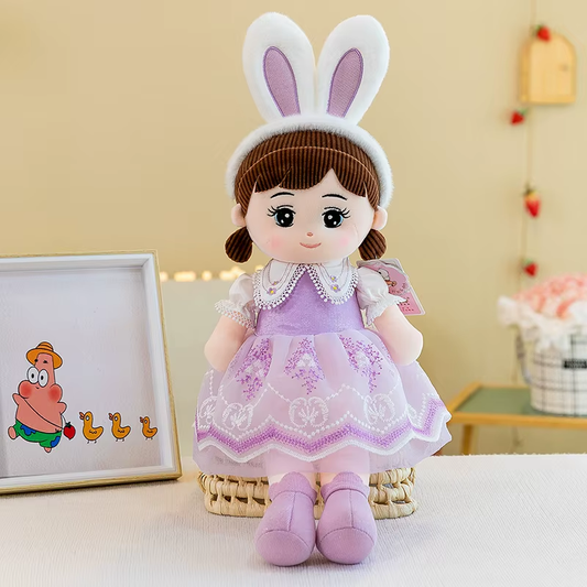 50-110Cm Cute Nasha Angel Girl Plush Toy Lovely Stuffed Anime Figure Doll Wear B
