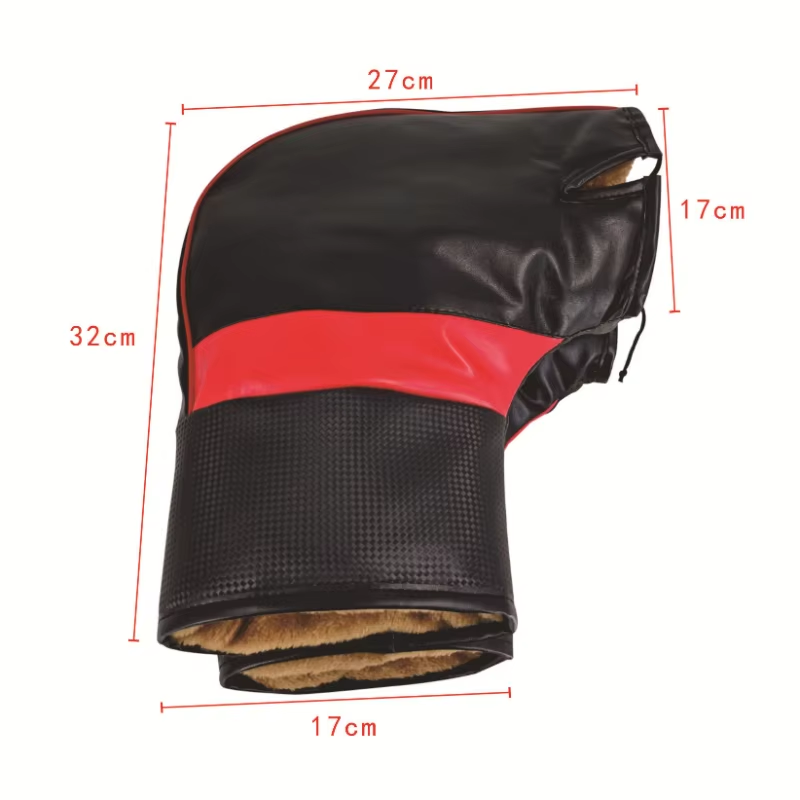 Motorcycle Handlebar Cover Winter Battery Bike Windshield Gloves Windproof Warm