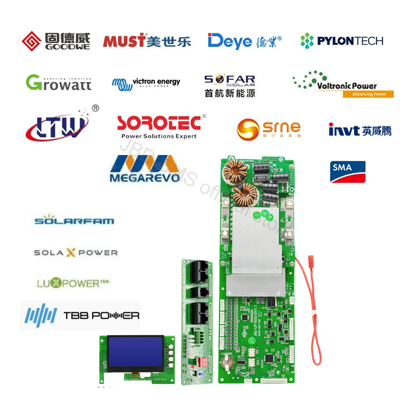JBD Smart BMS 16S 48V 100A 200A Family Energy Storage Lifepo4 Inverter Bms Suppo