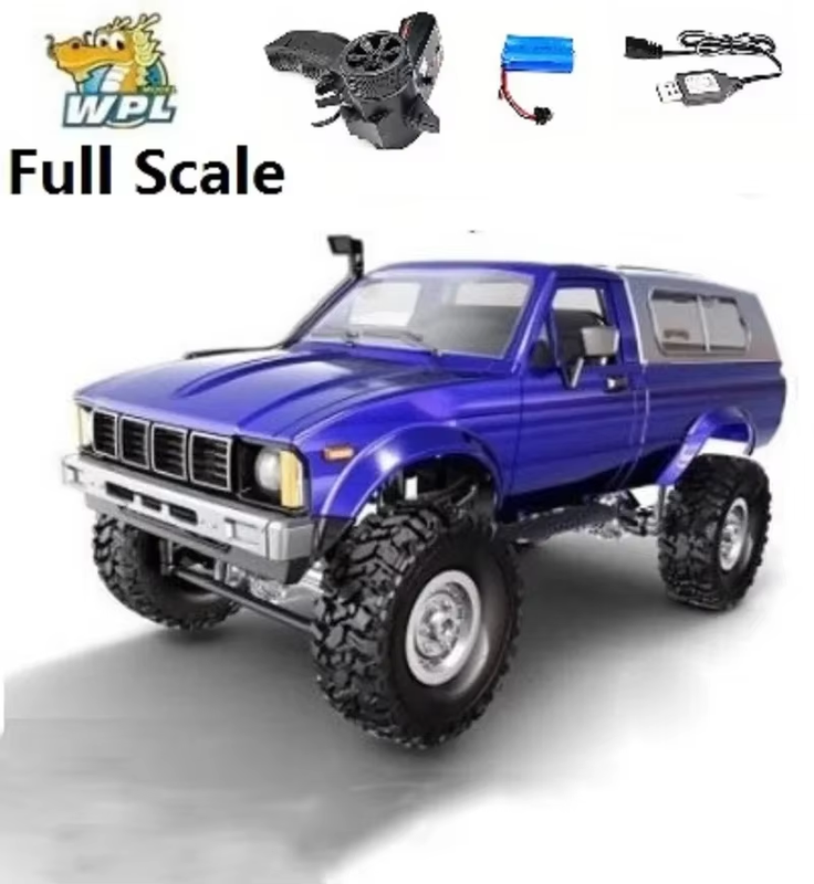 C24-1 C14 C24 RC Car Crawler 1/16 Scale 4WD Offroad RC Truck Climbing Speed Mode