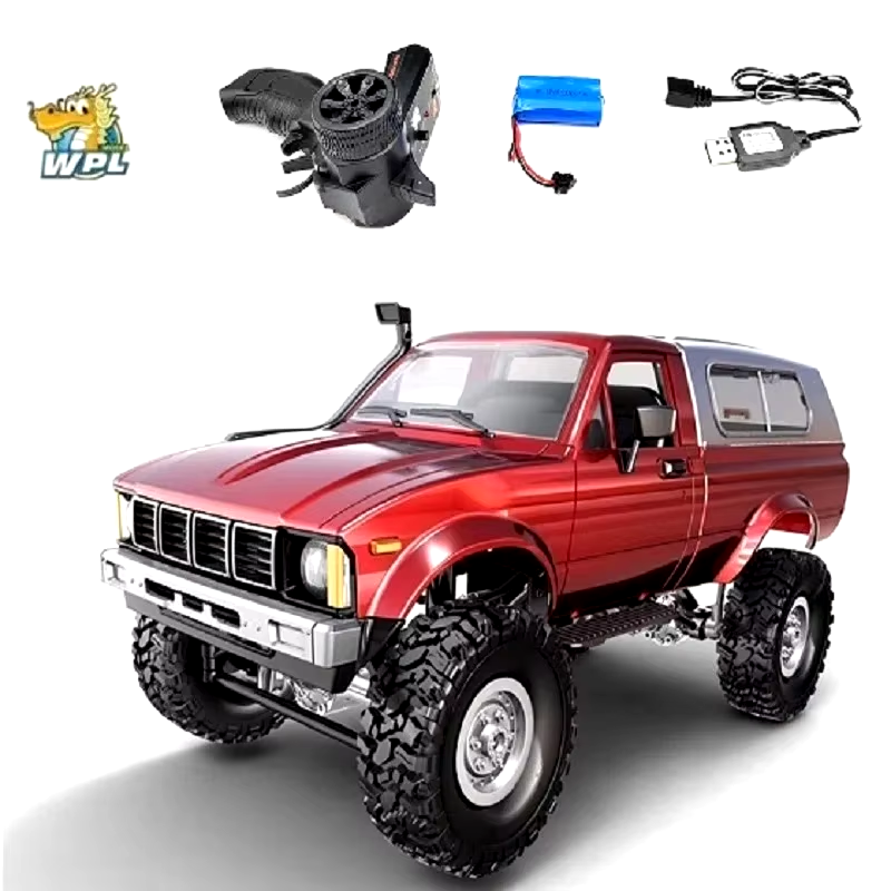 C24-1 C14 C24 RC Car Crawler 1/16 Scale 4WD Offroad RC Truck Climbing Speed Mode