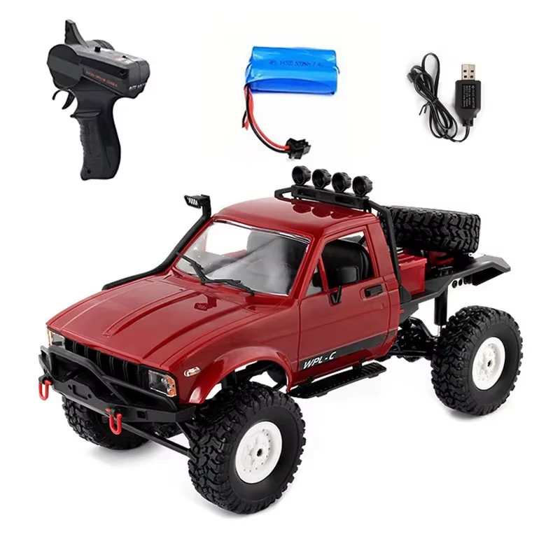 C24-1 C14 C24 RC Car Crawler 1/16 Scale 4WD Offroad RC Truck Climbing Speed Mode