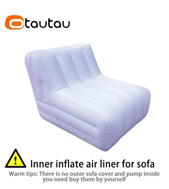 Outdoor Inflatable Sofa Cover & Inner Air Liner Independent Sales ! Beach Pool B