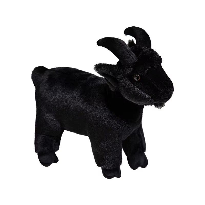 New Simulation Stuffed 30/40Cm White Goat High Fidelity Anime Plushie Sheep Plus