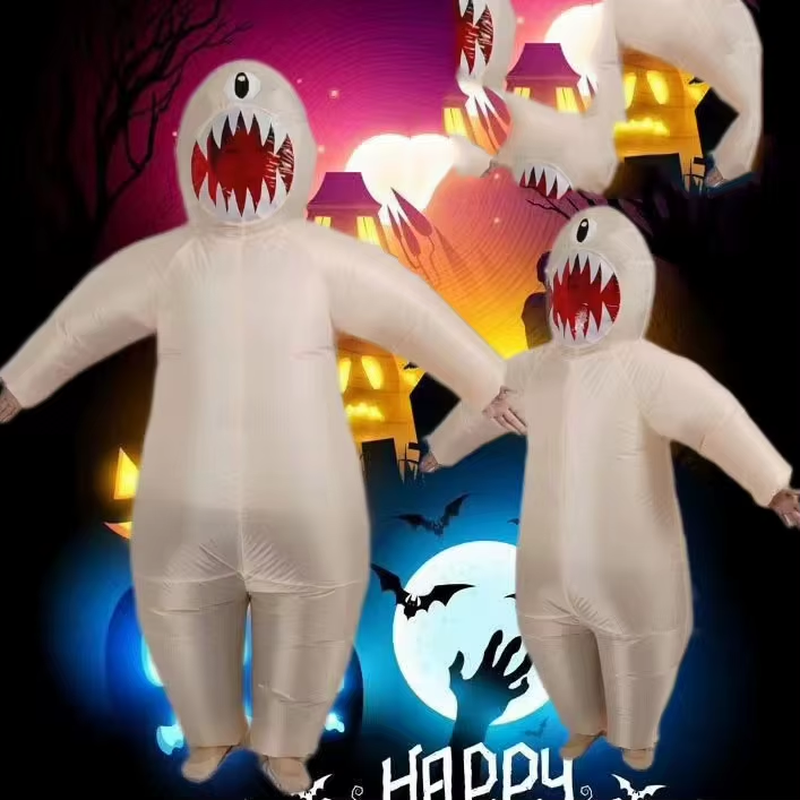 Halloween Inflatable Toy White Ghost Ghost Outdoor Inflatable Clothing Courtyard