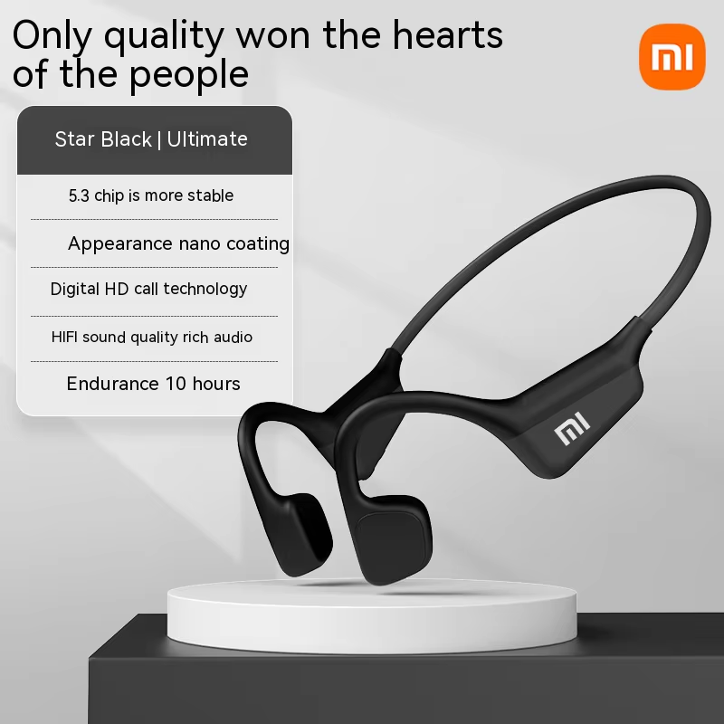 XIAOMI Neckband I18PRO Bluetooth 5.3 Headphones Bone Conduction Sport Earbuds Hi