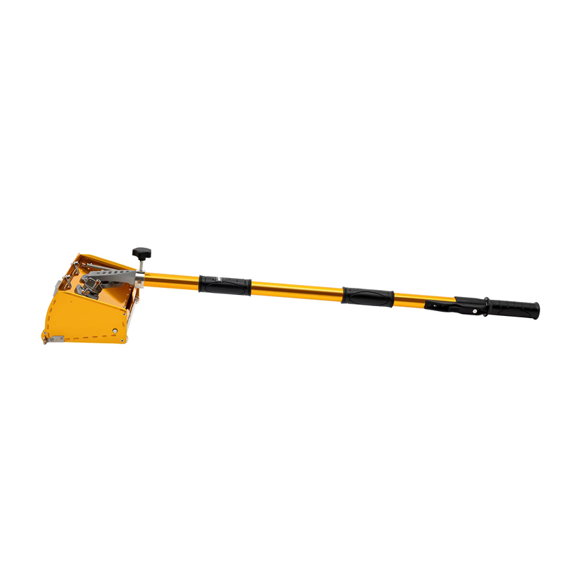9.8'' Drywall Taping Tool Flat Finishing Plaster Box Set with 40-64 Inch Adjusta