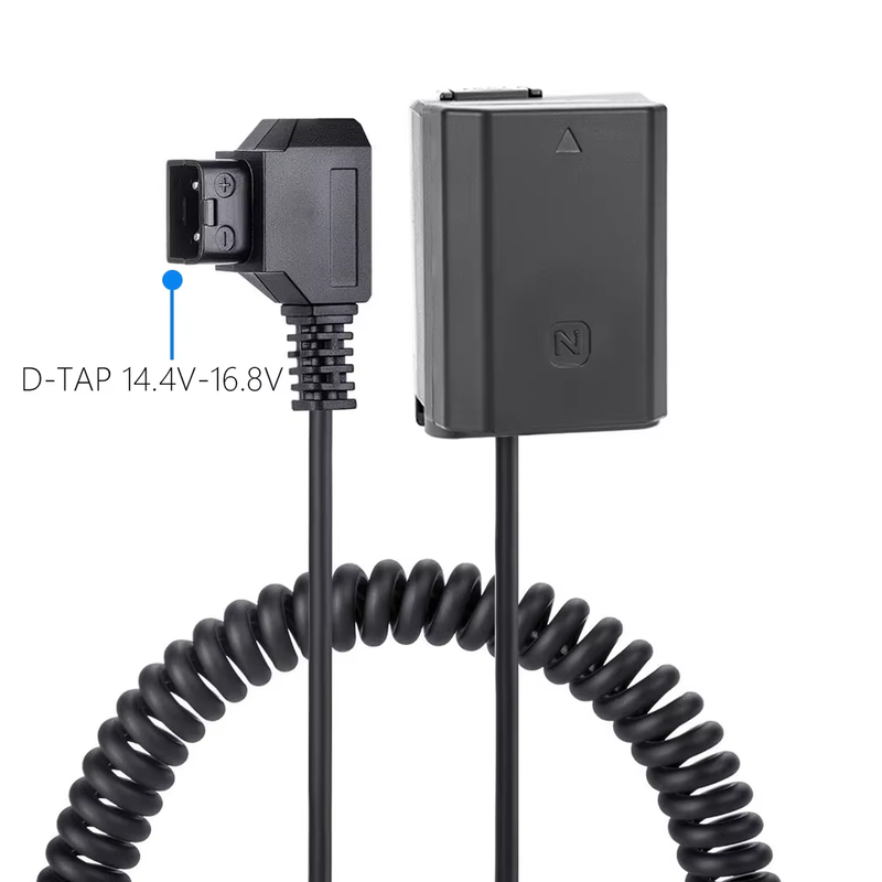 NP-FZ100 NPFZ100 Dummy Battery Fully Decoded DC Coupler for Sony ILCE-9 Alpha A9