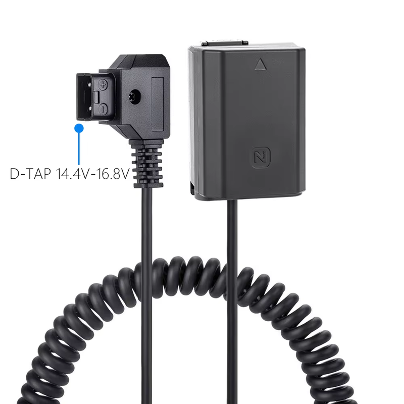 NP-FZ100 NPFZ100 Dummy Battery Fully Decoded DC Coupler for Sony ILCE-9 Alpha A9