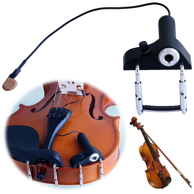 Violin Bridge Pickup Electronic Organ Instant Authentic Acoustic Sound Easy to M