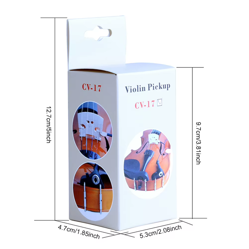 Violin Bridge Pickup Electronic Organ Instant Authentic Acoustic Sound Easy to M