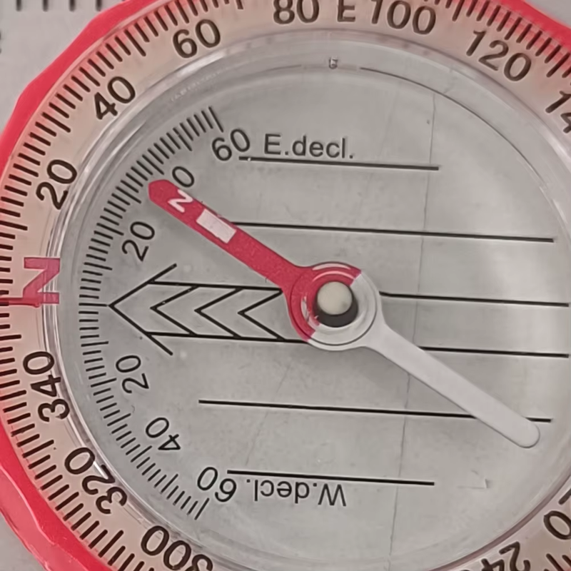 Luminous Compass High Accuracy Waterproof Adventure Warehouse Compass Multifunct