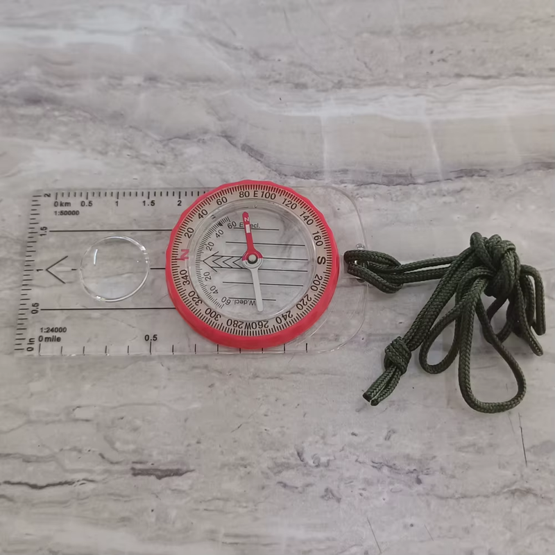 Luminous Compass High Accuracy Waterproof Adventure Warehouse Compass Multifunct