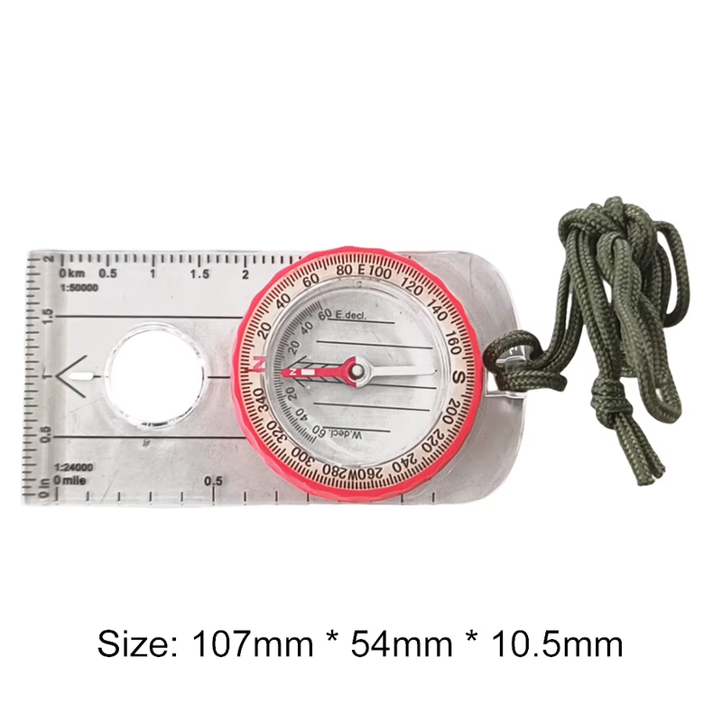 Luminous Compass High Accuracy Waterproof Adventure Warehouse Compass Multifunct