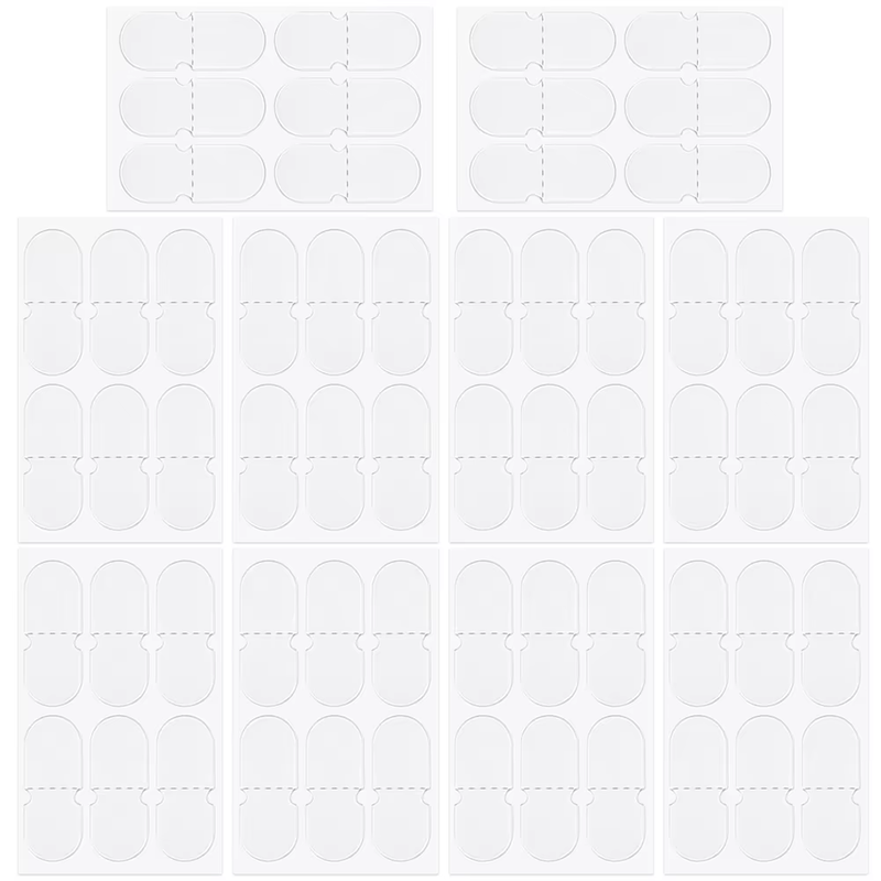 60 Pcs Elf Ear Stickers Protruding Ear Solution Cosmetic Ear Stickers Solves the