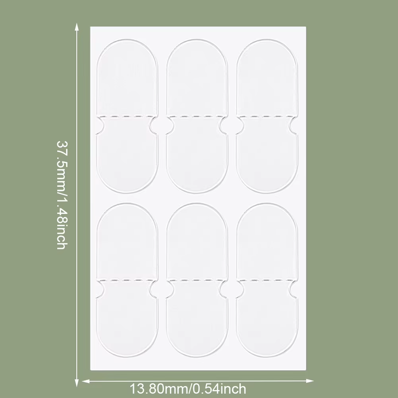 60 Pcs Elf Ear Stickers Protruding Ear Solution Cosmetic Ear Stickers Solves the