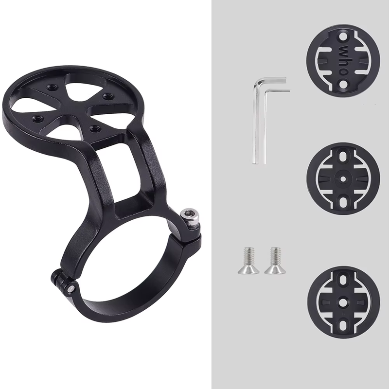 Bike Handlebar Computer Holder Aluminum Alloy Speedometer Mount Bracket Lightwei