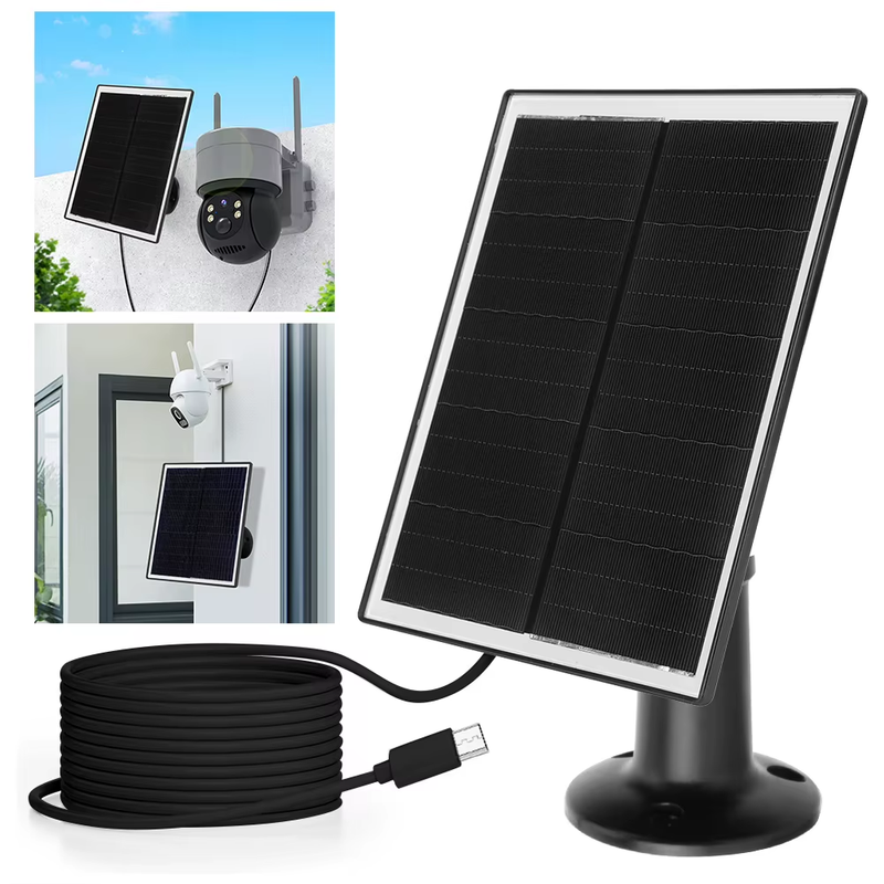 6W 5V Shingled Solar Panel 24% Efficiency Solar Panel Charger IP65 Waterproof Mi