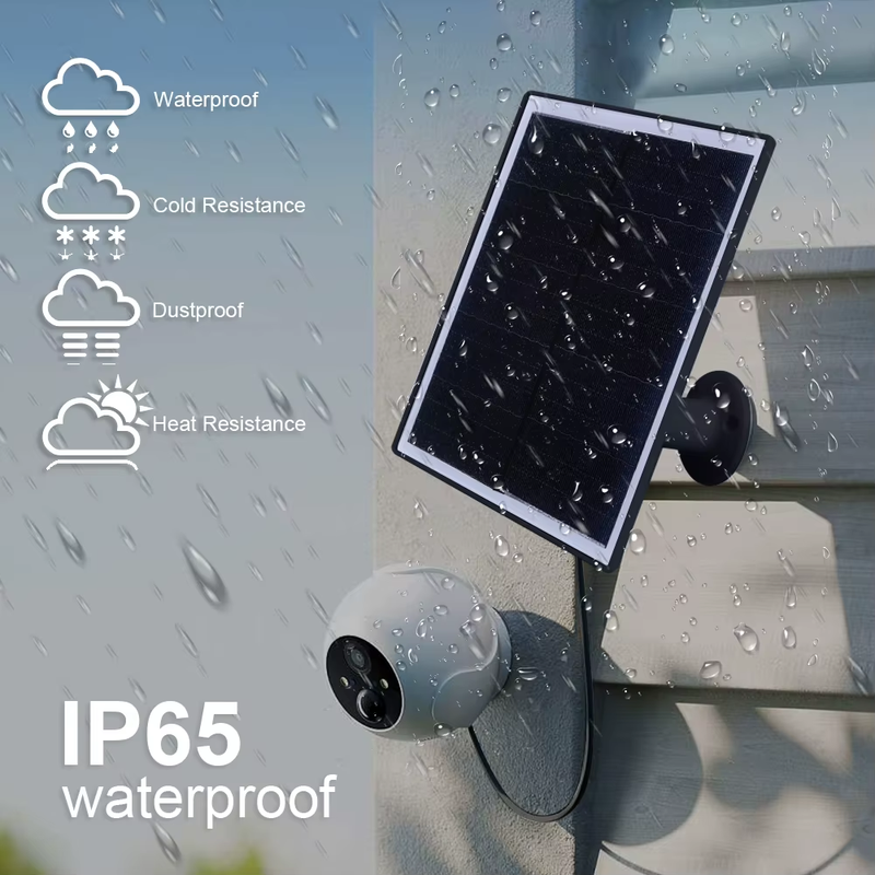 6W 5V Shingled Solar Panel 24% Efficiency Solar Panel Charger IP65 Waterproof Mi