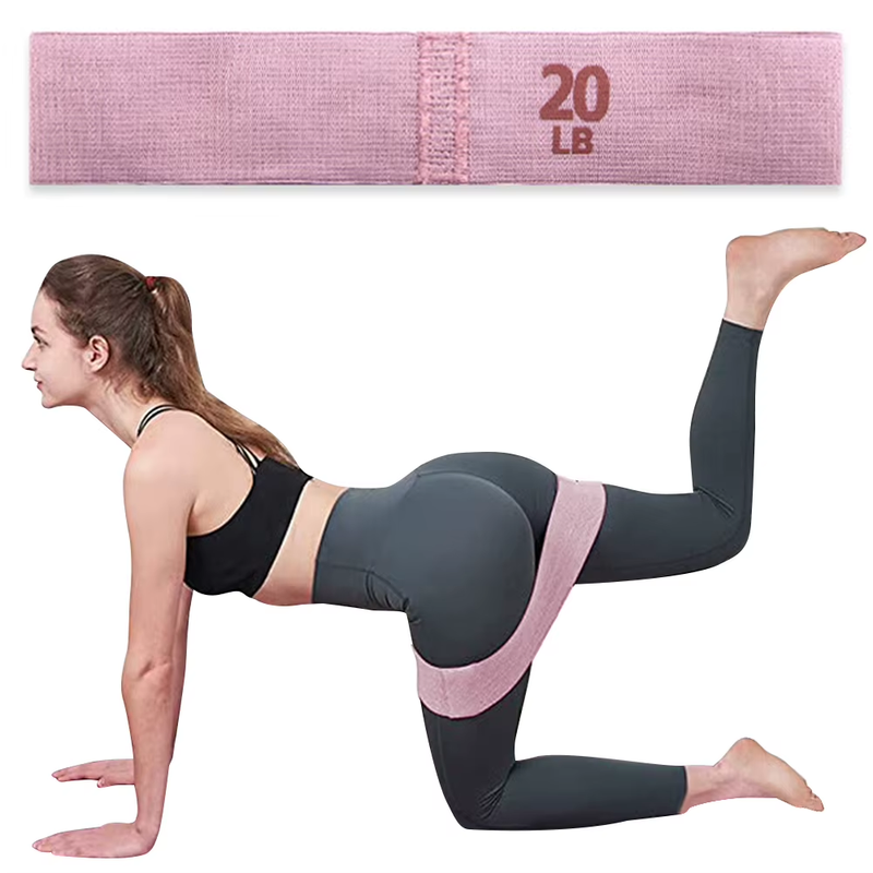 Stretch Fitness Strips Anti-Slip Pilates Hip Circle Portable Glute Thigh Elastic