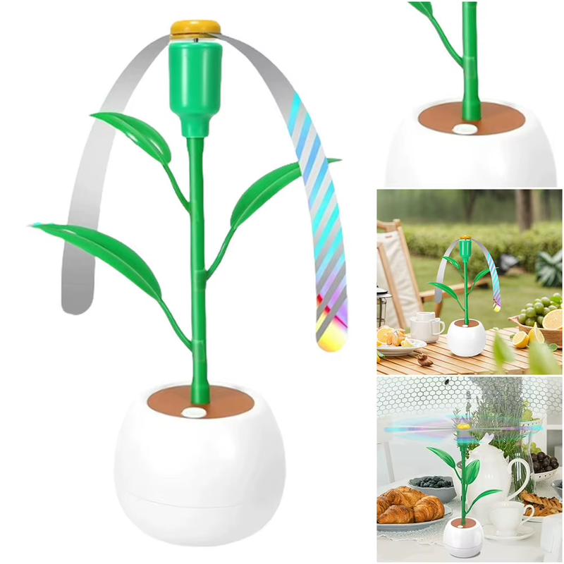 Fly Fans for Tables Fly Repellent Fan Table Top Fly Fan Portable Outdoor Picnic