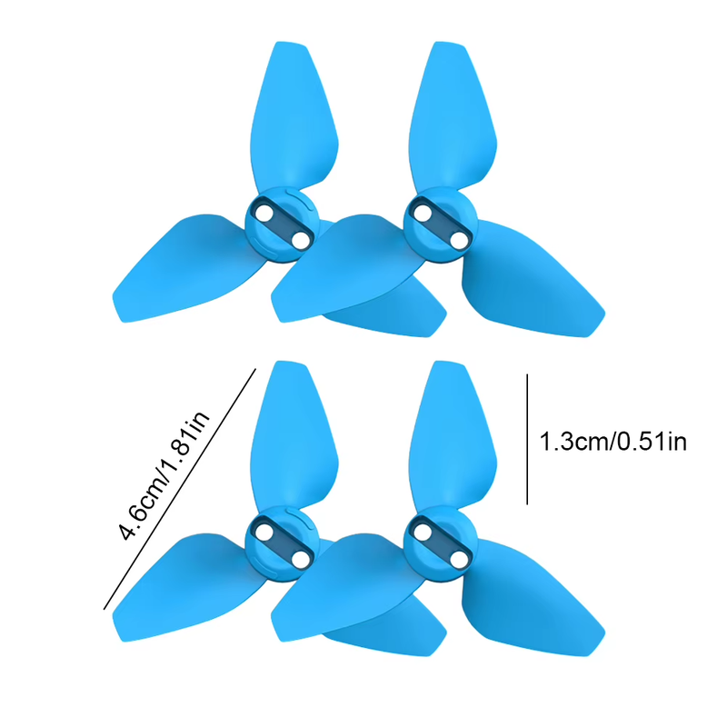 2 Pairs Propellers for  Neo Drone Wing Blade Replacement Spare Parts Drone Blade