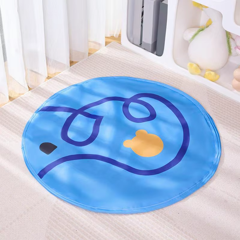 Rolling Cat Ball in Play Mat Lightweight and Portable Play Mat Cat Toy Pet Game