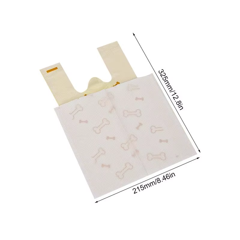 Pet Waste Bags 100X Double Layer Dog Poop Waste Bags Leak-Proof Odor Control Flu