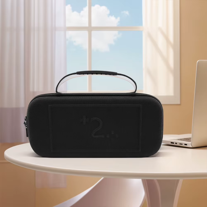 EVA Hard Carrying Case for Switch 2 Portable Storage Bag with Mesh Pockets & Gam