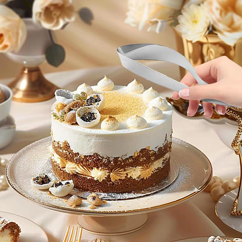 Pie Slicer Cutter Server Pastries Divider Desserts Lever Ergonomic Adjustable Re