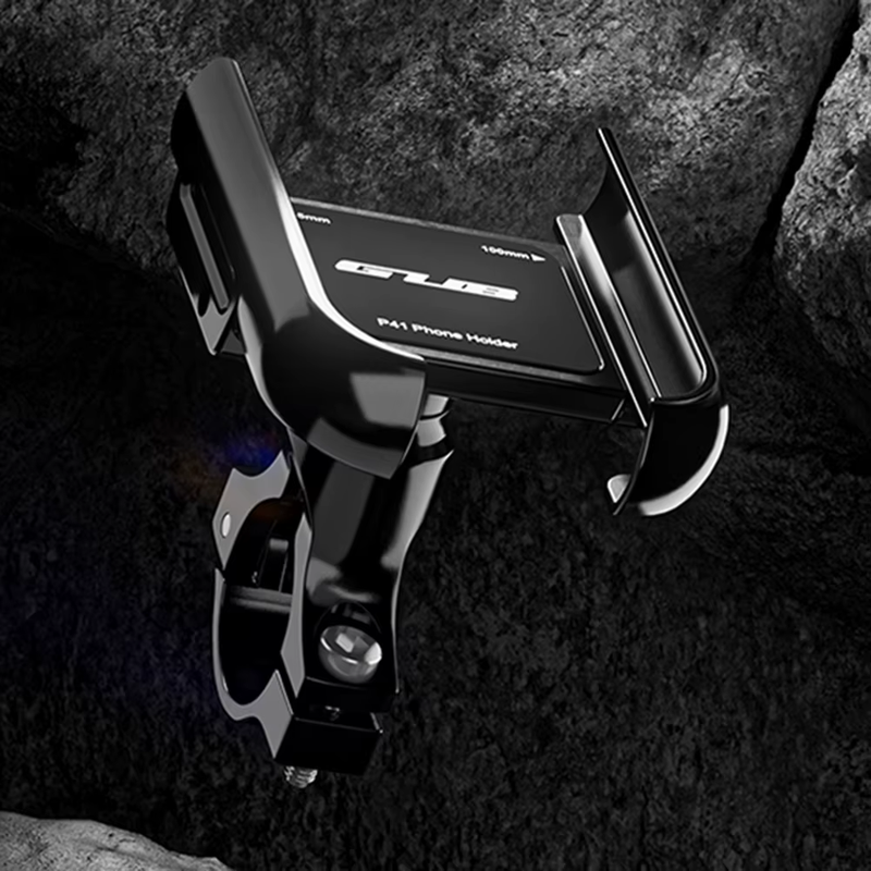 Bicycle Phone Holder Aluminum Alloy Bike Cell Phone Stand 360 Rotation Bicycle