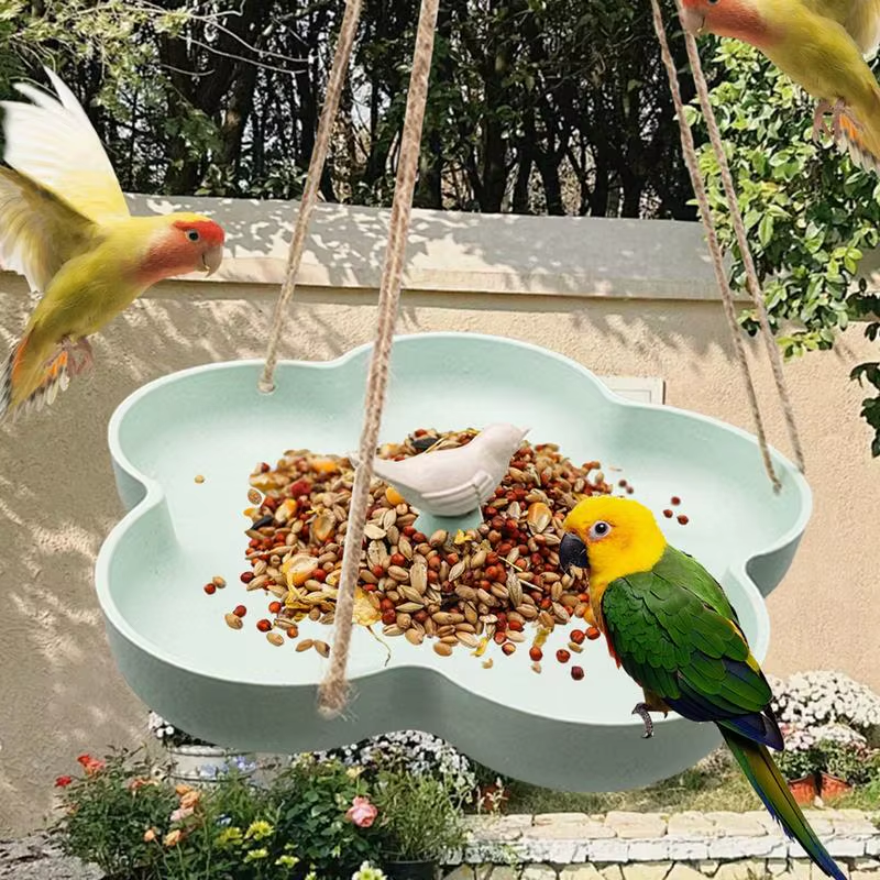 Bird Water Feeder Weather-Resistant Eco-Friendly Large Bird Feeder Multi-Functio