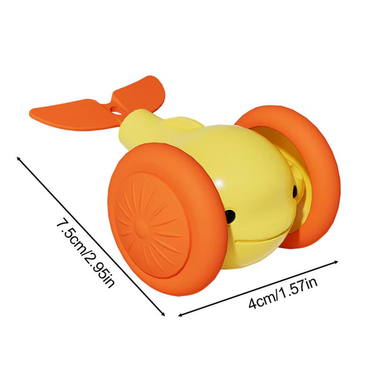 Cat Automatic Moving Ball Little Whale Shape Electric Cat Ball Toy Stimulating R
