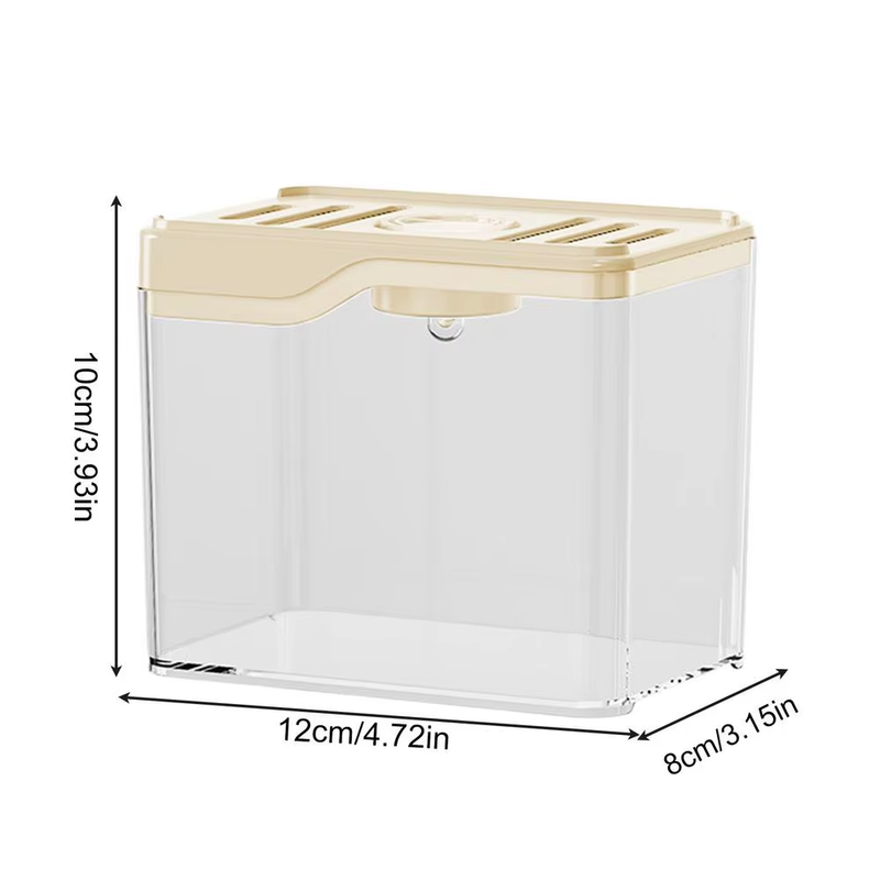 Lightweight Sturdy Fish Tank Bowl Desktop Fish Bowl Room Decor Features Colorful