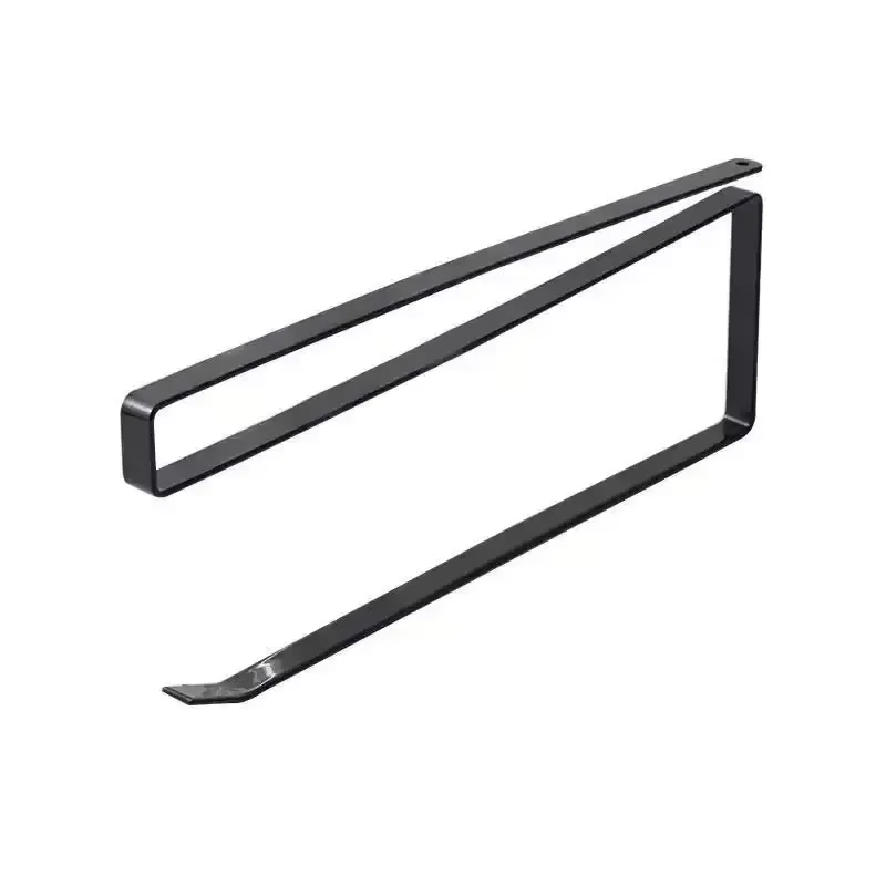 Paper Roll Holder Towel Rack Cling Film Storage Rack Bathroom No Punching Storag