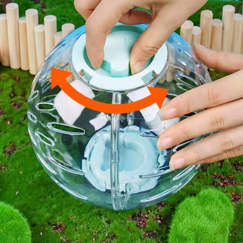 Guinea Pigs Running Ball Toy Comfortable Stress Relief Hamster Ball Transparent