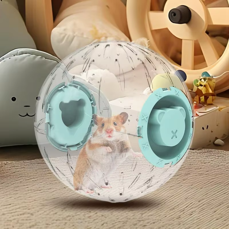 Guinea Pigs Running Ball Toy Comfortable Stress Relief Hamster Ball Transparent
