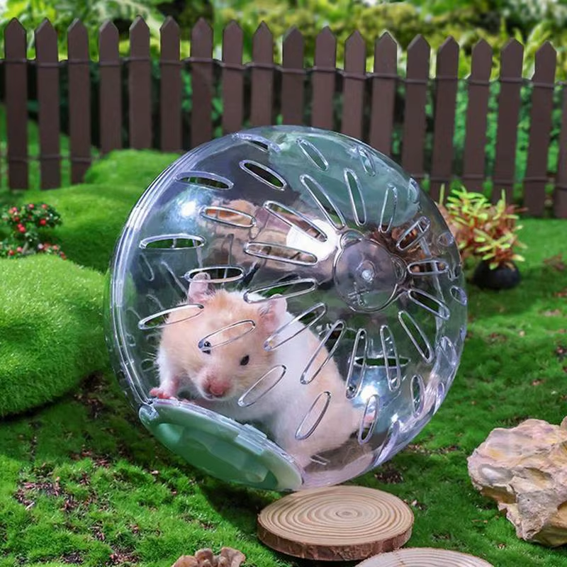 Guinea Pigs Running Ball Toy Comfortable Stress Relief Hamster Ball Transparent