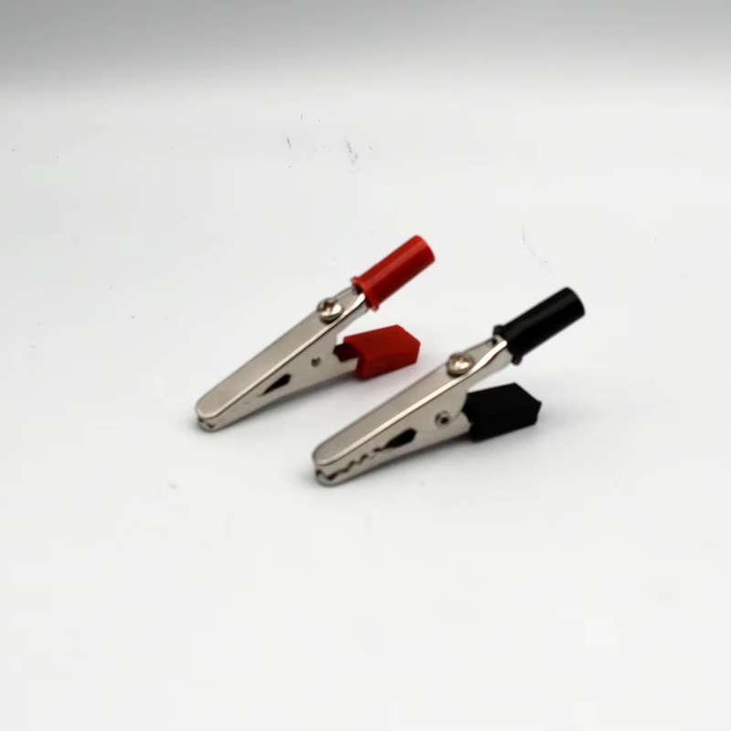 10 Pieces Metal Alligator Clips Test Clips, Electronic Product Test Clips with S