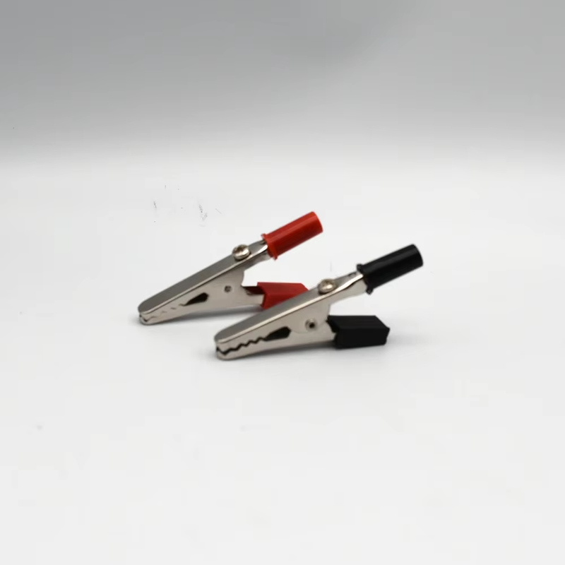 10 Pieces Metal Alligator Clips Test Clips, Electronic Product Test Clips with S