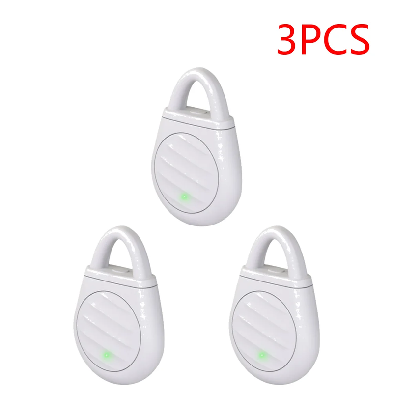 2-5PCS Ultrasonic Electronic Mosquito Repellent Anti-Mosquito Bite Pendant Porta
