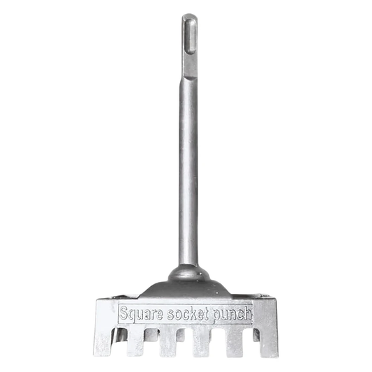 86-Type Rectangle Slot Cutout Saw Wear Resist Electrical Box Hole Punch Tool Lig