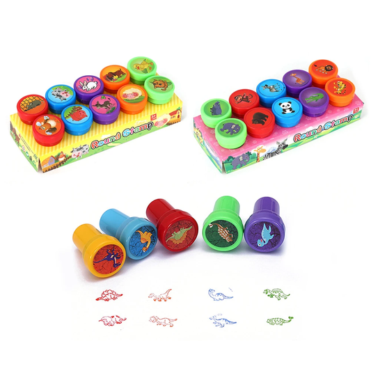 25/50 PCS Assorted Stamps for Kids Self Inking Stamps Different Design Child Sta