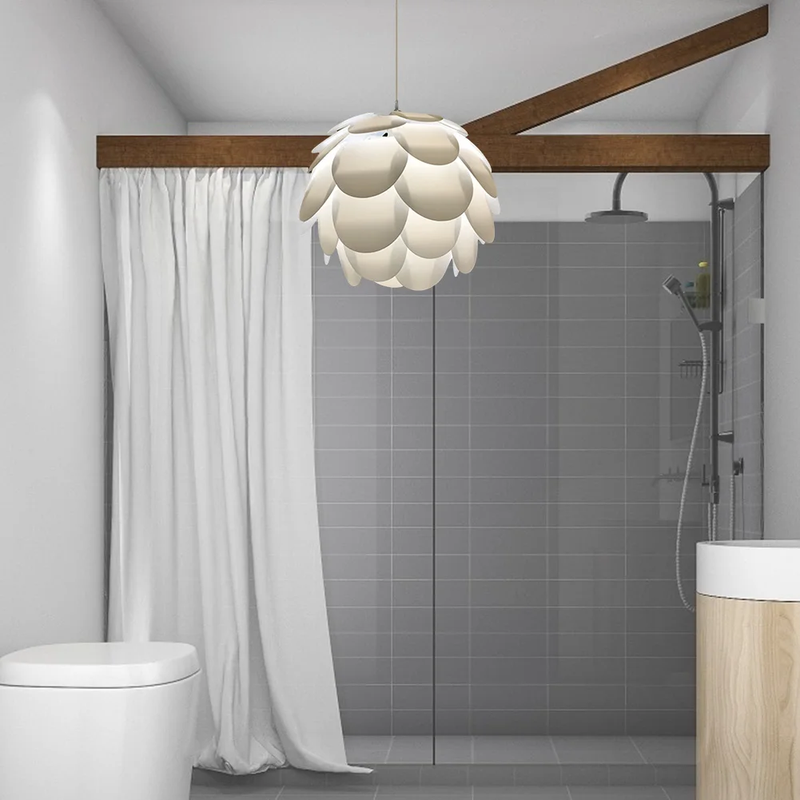 Lotus Flower Lampshade Nordic Style Lamp Protection Lampshade Creative Decorativ