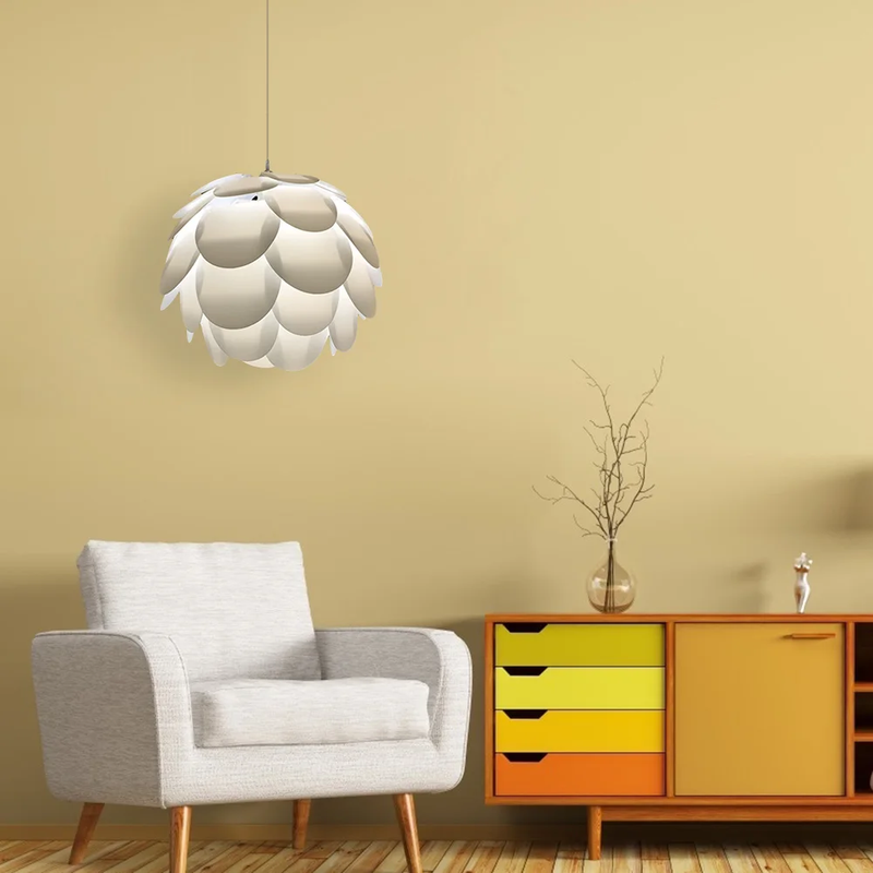 Lotus Flower Lampshade Nordic Style Lamp Protection Lampshade Creative Decorativ