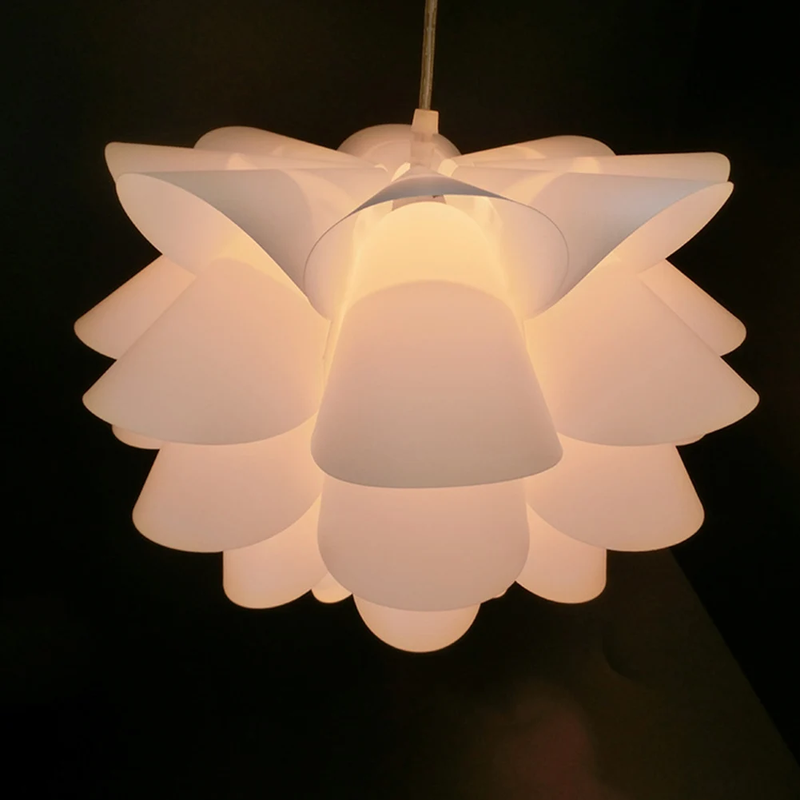 Lotus Flower Lampshade Nordic Style Lamp Protection Lampshade Creative Decorativ