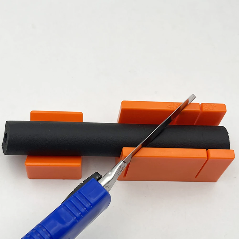 Miter Saw Box 45/90 Degree Miter Box Angle Slot Types Plastic Saw Box Preset Cut