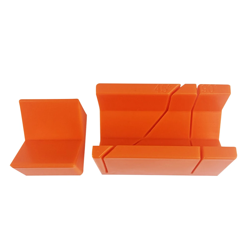 Miter Saw Box 45/90 Degree Miter Box Angle Slot Types Plastic Saw Box Preset Cut