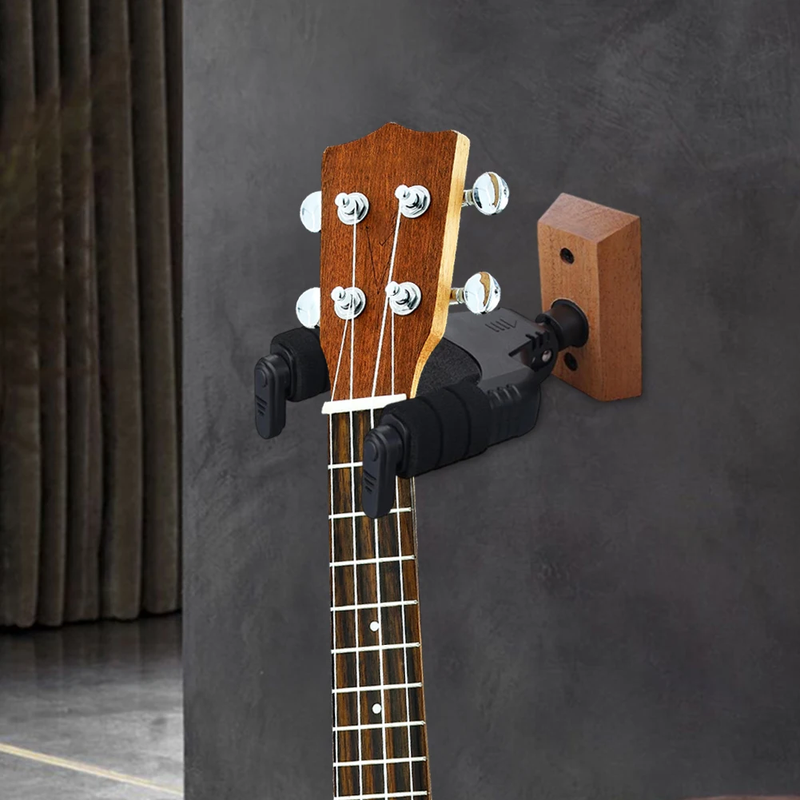 Guitar Holder Hook U Shaped Guitar Wall Mount Hanger Universal Plastic Guitar Ha