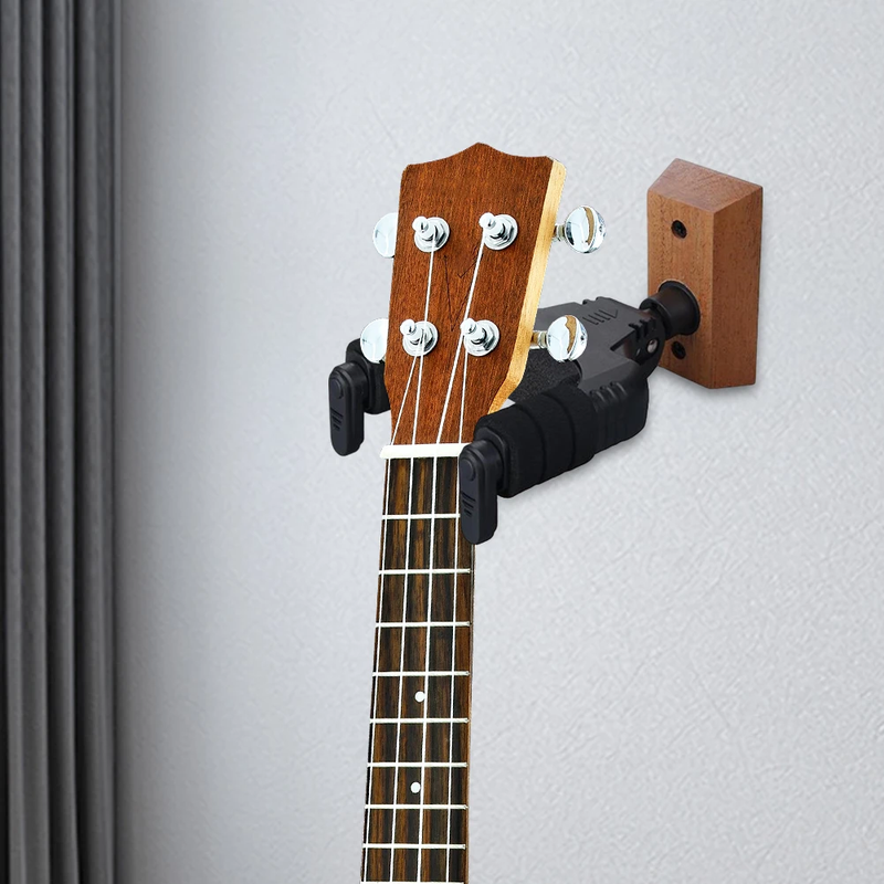 Guitar Holder Hook U Shaped Guitar Wall Mount Hanger Universal Plastic Guitar Ha